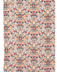 Vintage Charm Wool Scarf - Multi Coloured
