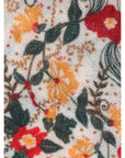 Vintage Charm Wool Scarf - Multi Coloured