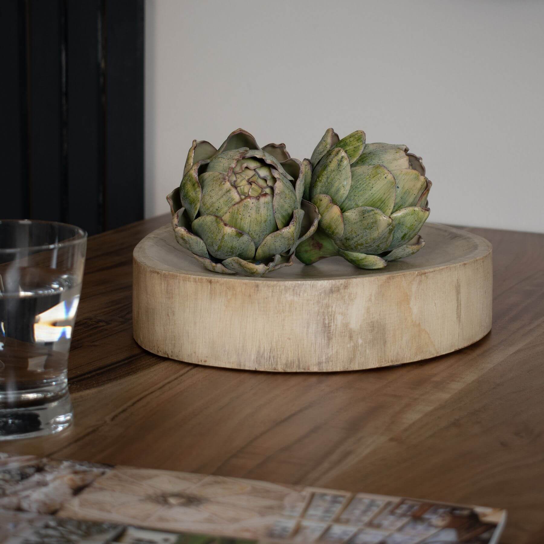 Artisan Mango Wood Trinket Dish | Handmade Elegance