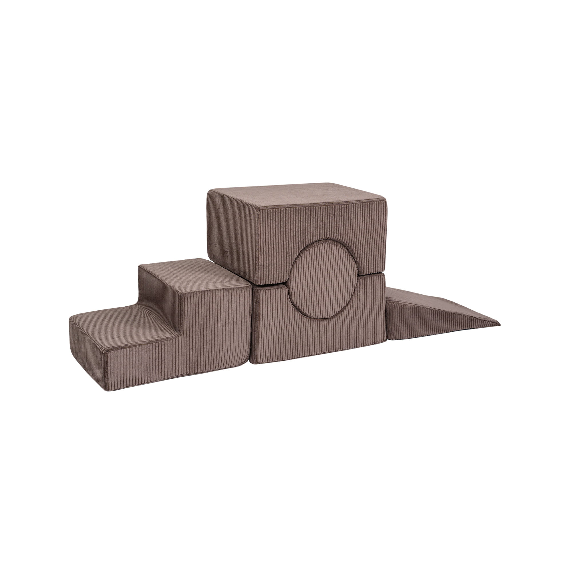 Aesthetic Shape Play Set in Brown Five Piece