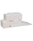 White Boucle Shape Play Set with Five Pieces