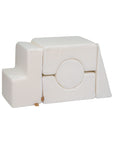 White Boucle Shape Play Set with Five Pieces