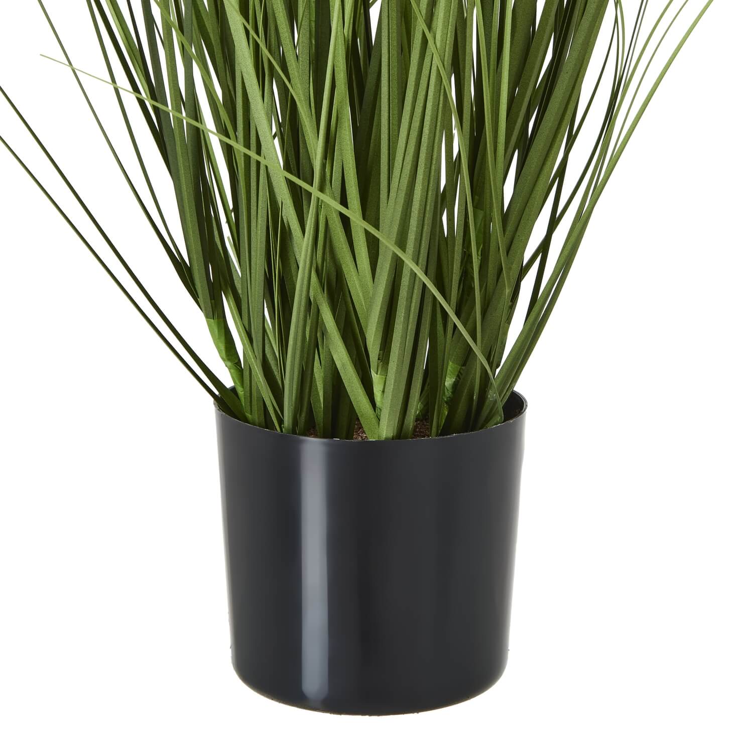 White Agapanthus Faux Plant Decorative Pot