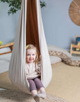 Kids' Cocoon Hammock – Fun, Safe & Allergy-Friendly Swing by Sówka at brixbailey.com