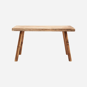 Premium Paulownia Wood Bench, Natural Handcrafted Home Decor, Stylish Living Room or Hallway Seating, Warm Rustic Sideboard Alternative by Ella James at brixbailey.com