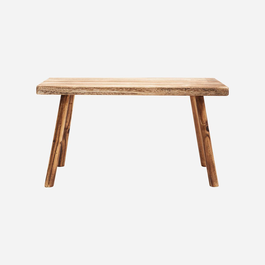 Premium Paulownia Wood Bench, Natural Handcrafted Home Decor, Stylish Living Room or Hallway Seating, Warm Rustic Sideboard Alternative by Ella James at brixbailey.com