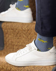 Yellow Digger Bamboo Socks