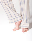 Satin Hero Long Sleeve Stripe PJ Set