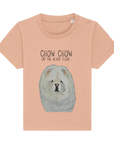Cream Chow Chow Baby T-Shirt – The Cuddliest Tee for Your Little One!