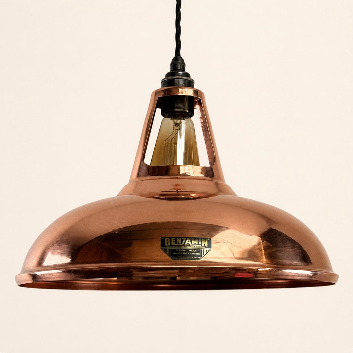 Cawston XL Solid Copper Coolicon Pendant - 14 Inch | Factory Second