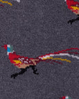 Grey Pheasant Bamboo Socks