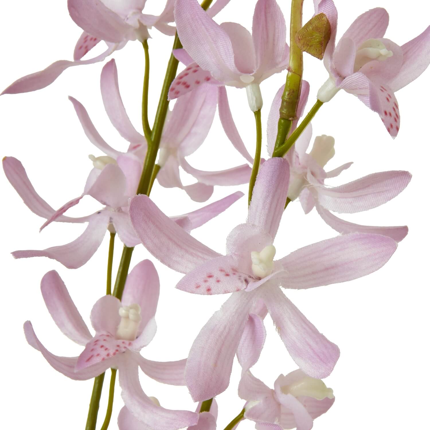 Lilac Cymbidium Faux Orchid Stem