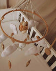 Handmade Bunny baby mobile-7