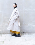 Recycled Wool Long Overcoat-4