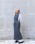 Hand-Knit Maxi Wool Dress-4