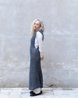 Hand-Knit Maxi Wool Dress-3