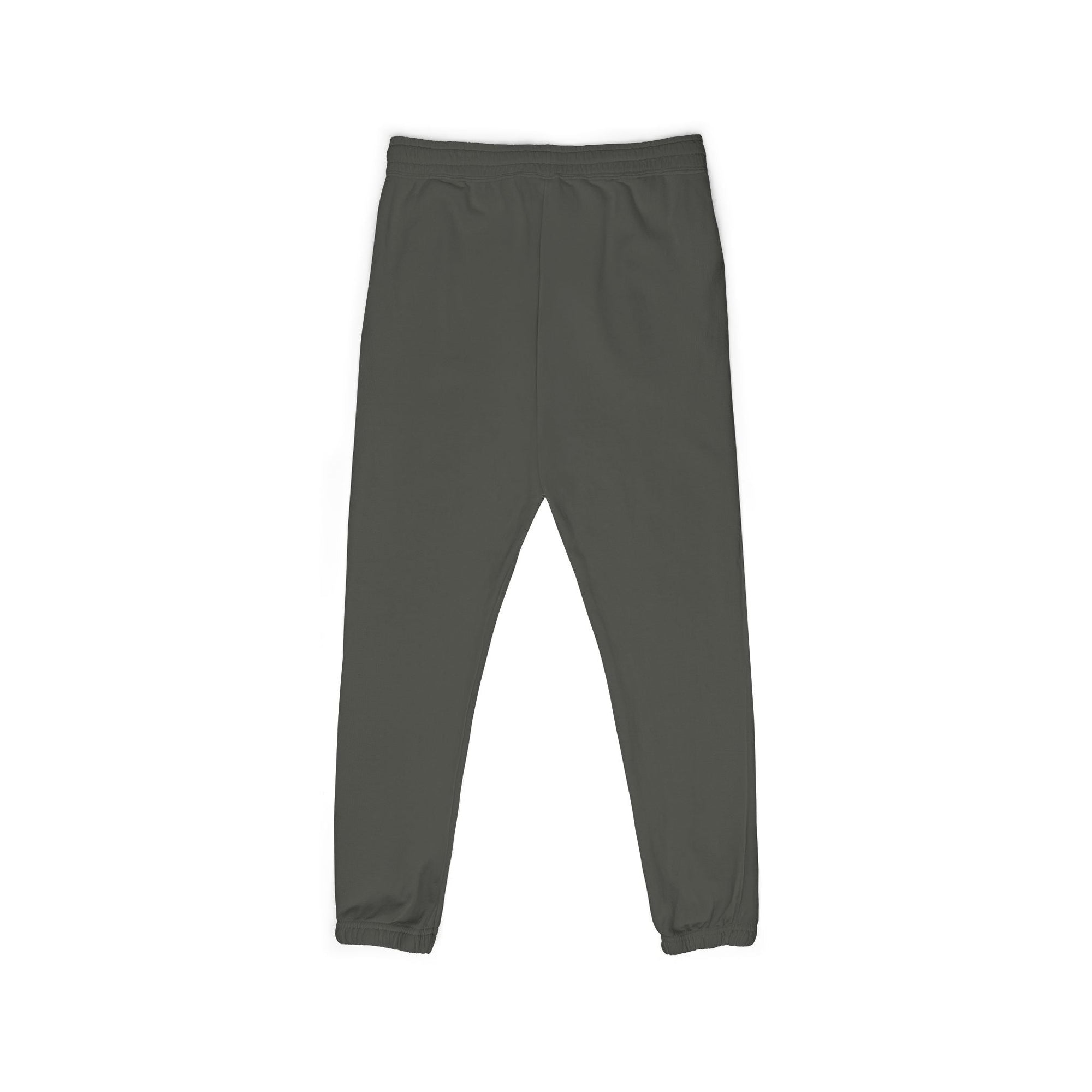 Fleece Sweatpants — Relaxed Garment-Dyed Joggers with Small Chest Triangle Logo-4