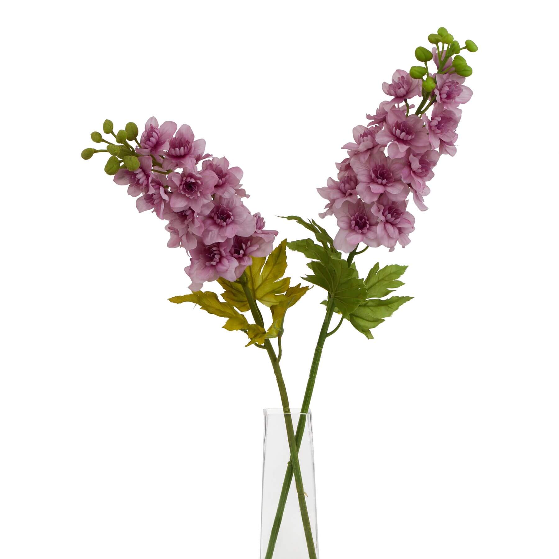 Artificial Purple Delphinium Stem for Cottage Style Flourish
