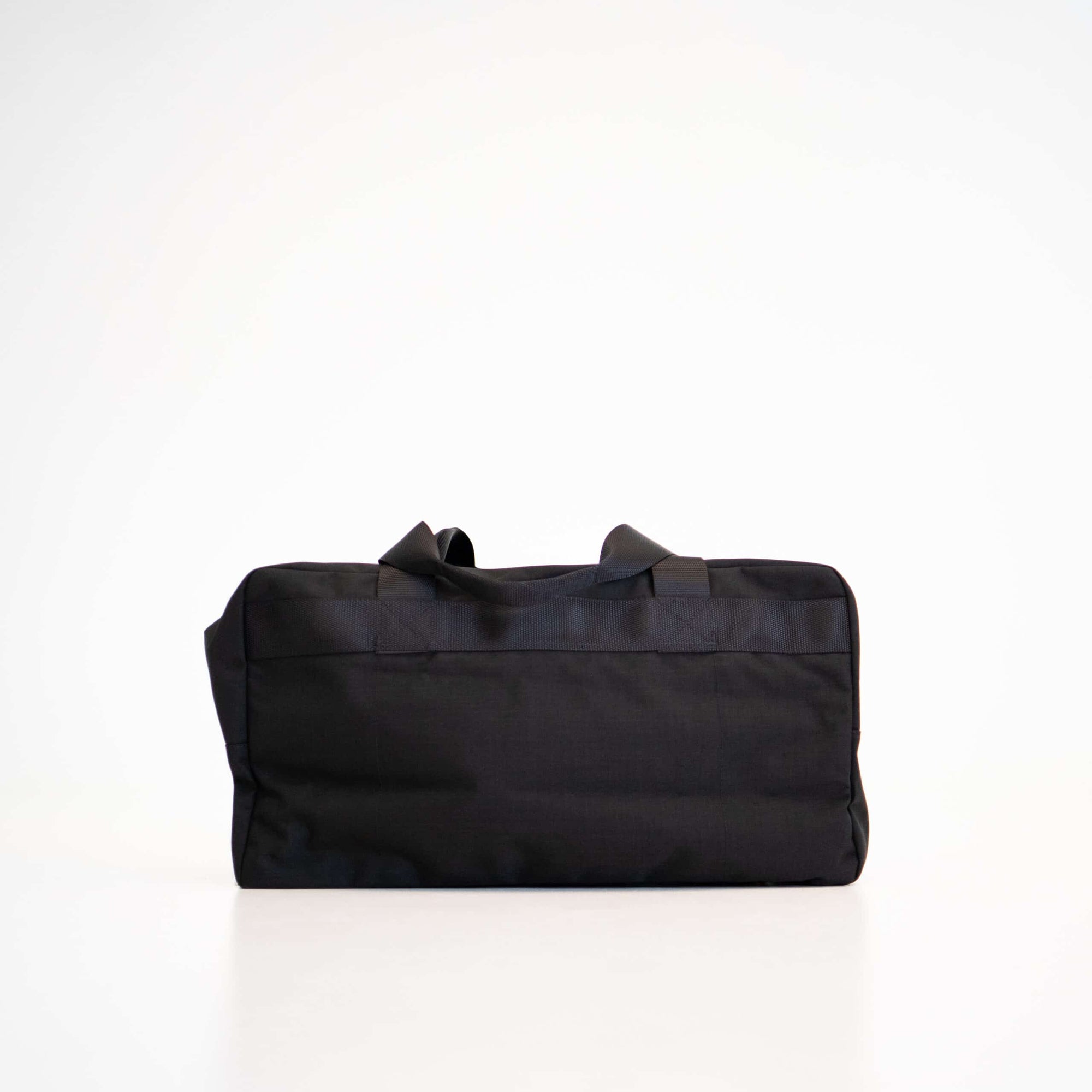 Black Travel Bag With Cordura Fabric