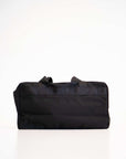 Black Travel Bag With Cordura Fabric