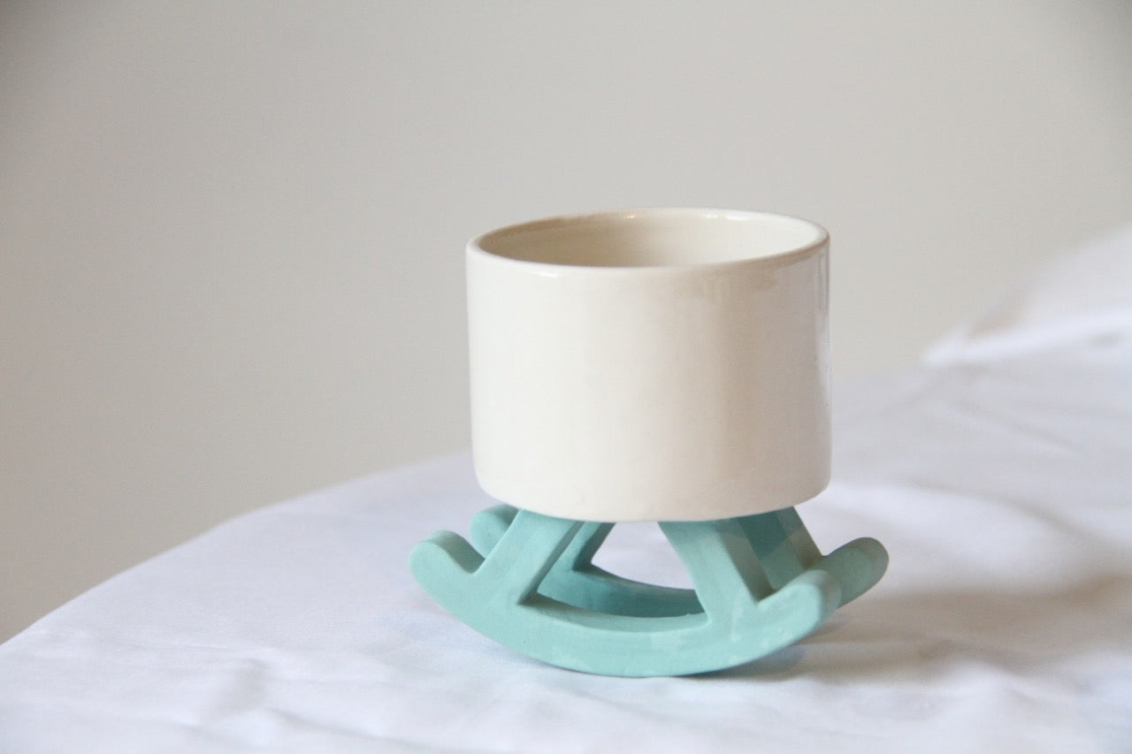 Green Rocky Chair Whisky Cup
