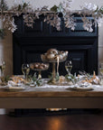 Frosted Snowy Garland for Winter Decorating
