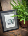 Framed Antique Anatomy Print 1920s Medical Book Plate Wall Art Picture C