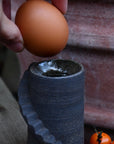 Stair series-Mid Night spiral staircase egg cup