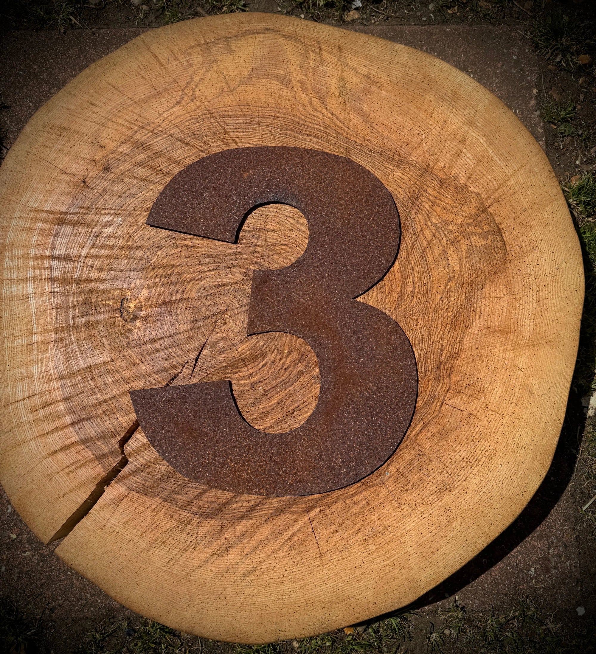 Rusty Metal Letters , Signs For The Home And Garden A–Z | Fat Font 5" Lettering
