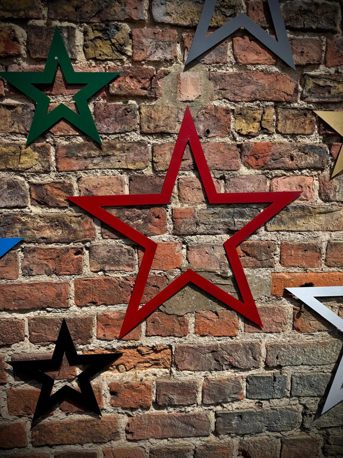 Rustic Garden Star Decorations