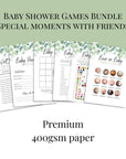 Baby Shower Games Bundle | 6 Game Bundle