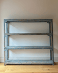 Reclaimed Blue Shelving Unit
