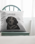“Sofa? I Thought You Said ‘Snaccha!’” – Labrador Om Nom Nomnivore Cushion Cover
