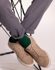 Racing Green Bamboo Socks (Comfort Cuff)