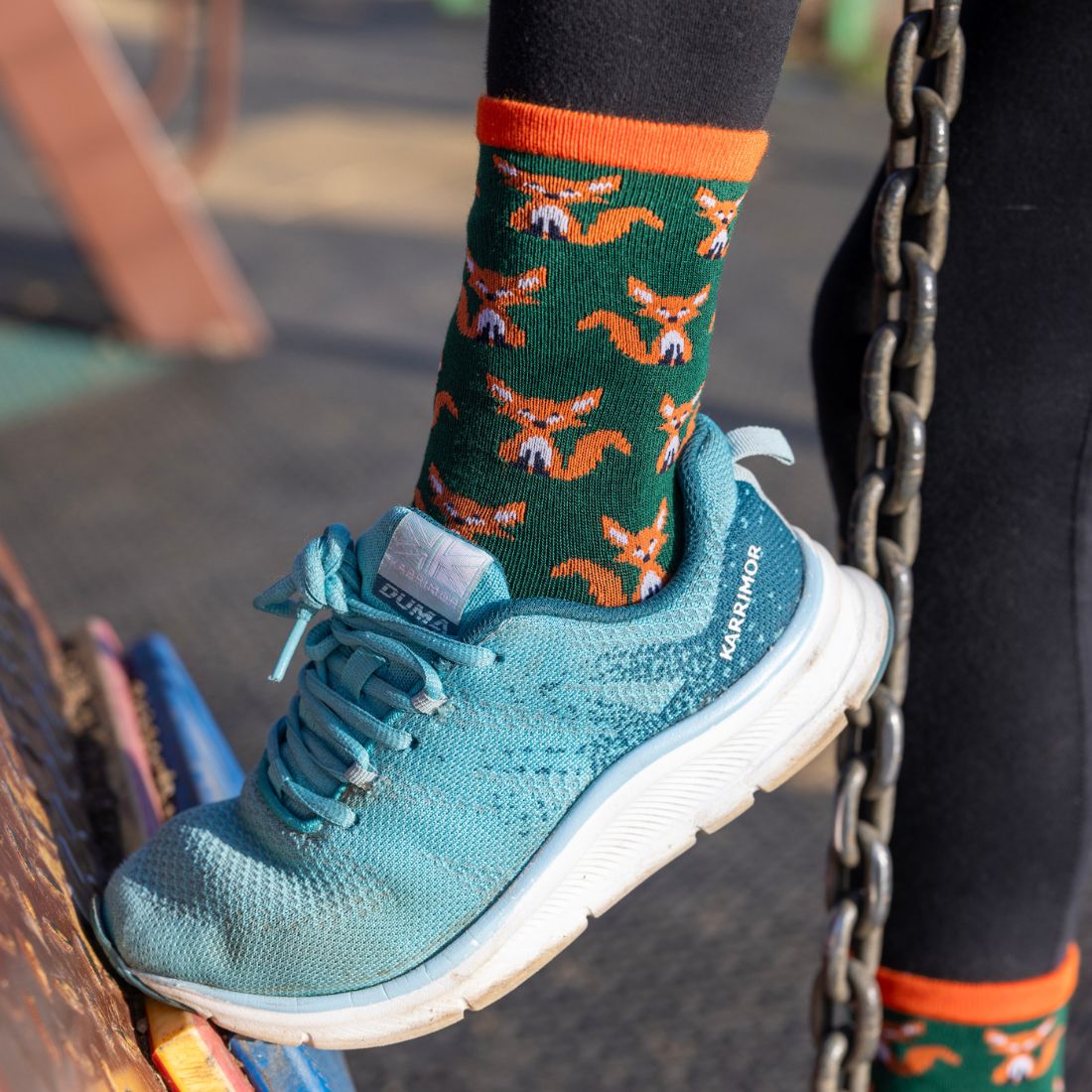 Fox Matching Bamboo Socks (Adult &amp; Child)
