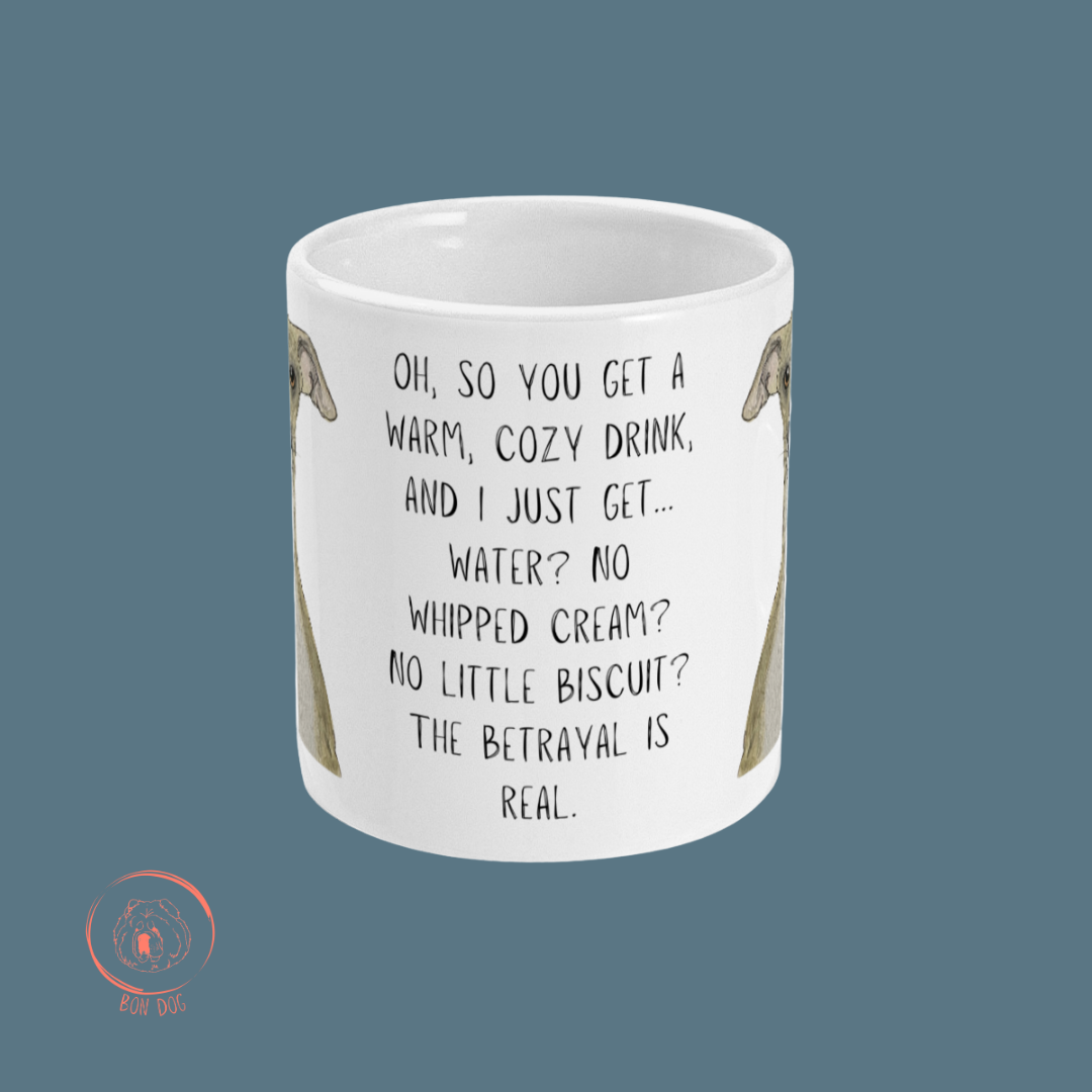 Whippet &amp; Sip: The Betrayal Mug