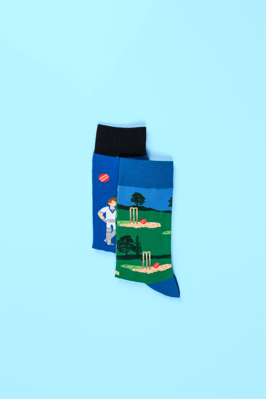 Premium rugby mismatch socks pack of 4, stylish sporty socks with rugby print, comfortable cotton blend for men by Body and I at brixbailey.com