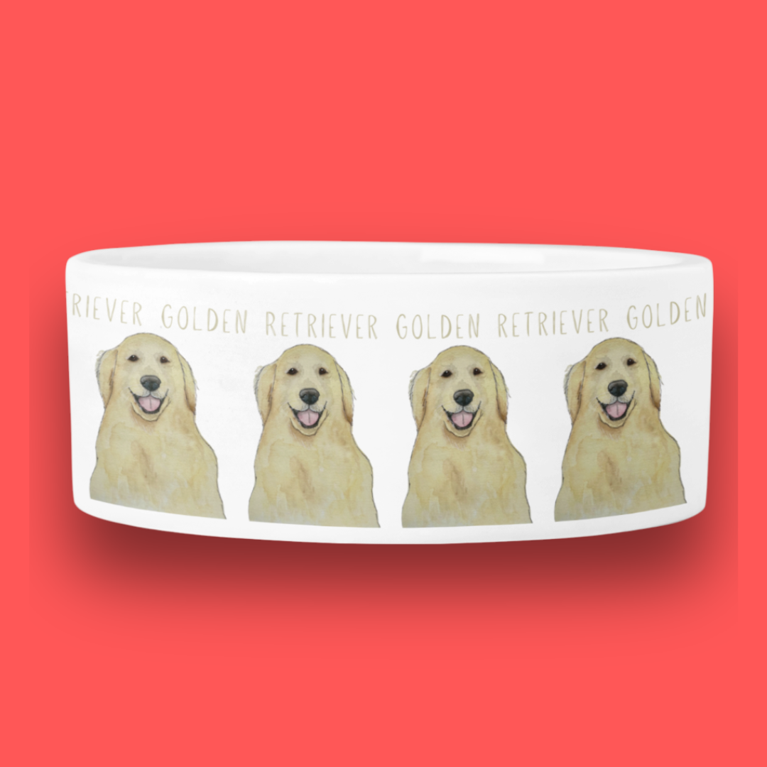 Golden Retriever’s Gourmet Bowl – Because Waiting is HARD