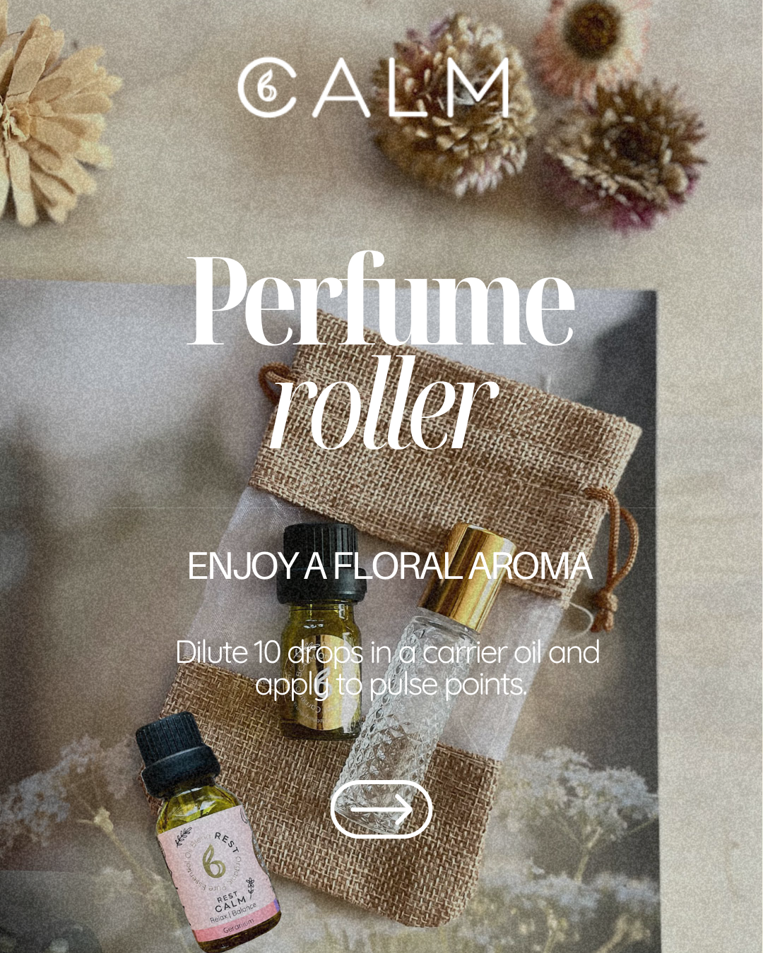 Rest Calm – Sleep &amp; Hormone Balance Blend with Lavender, Geranium &amp; Frankincense