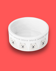 Bowl of Fluff: The Samoyed Dining Experience