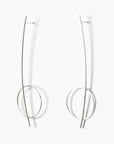 HARMONY Earrings – Silver 925 Handcrafted Minimalist Design by Maarja Palu at www.brixbailey.com