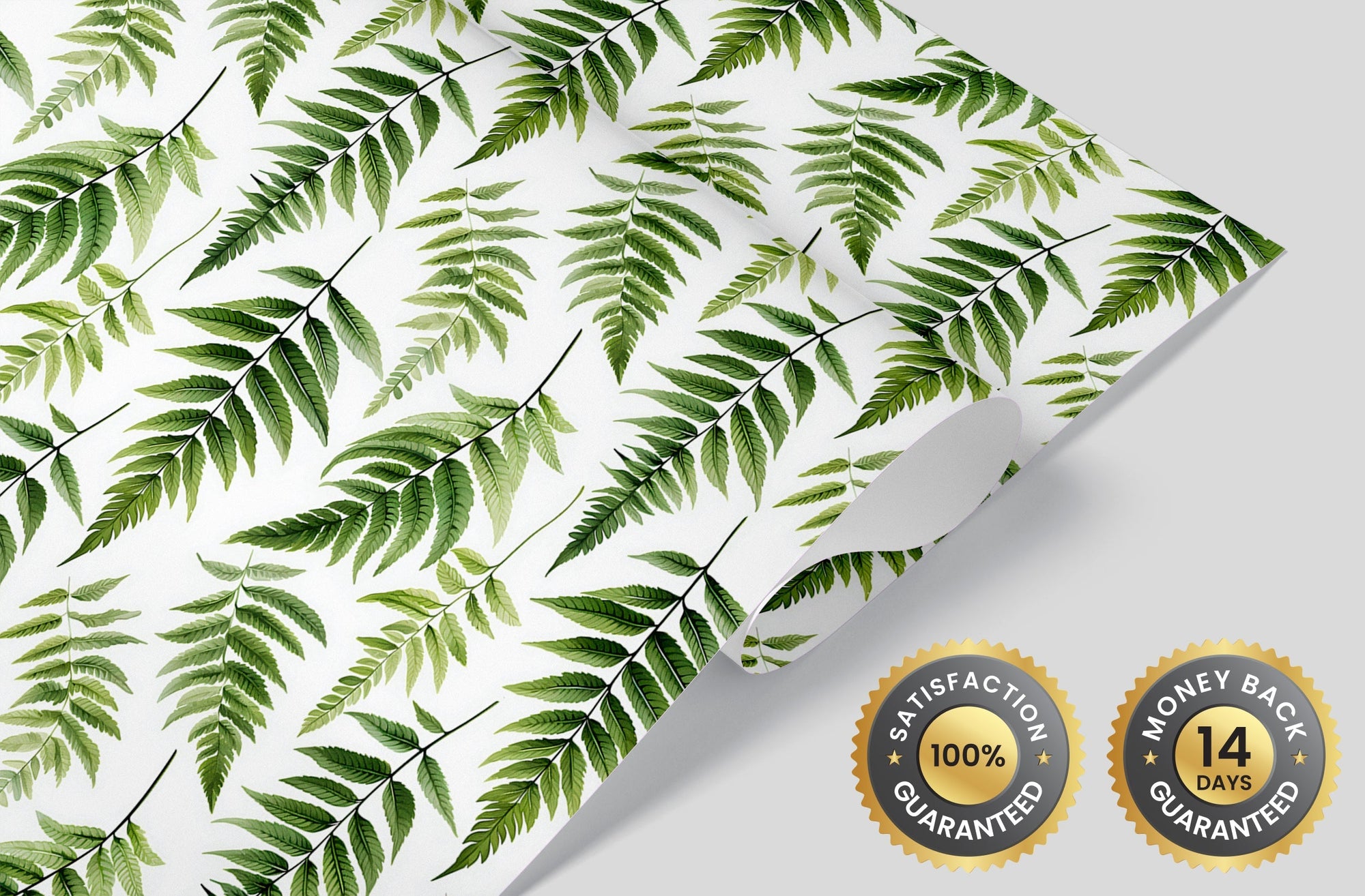 Green Fern Botanical Wallpaper