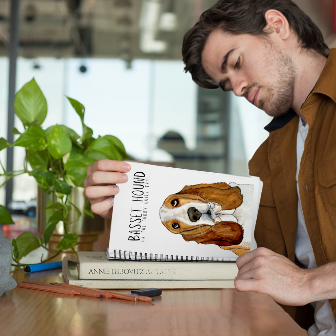 The Basset Hound’s Diary (Or Your Notebook)– Guilt Trips &amp; Snooze Sessions