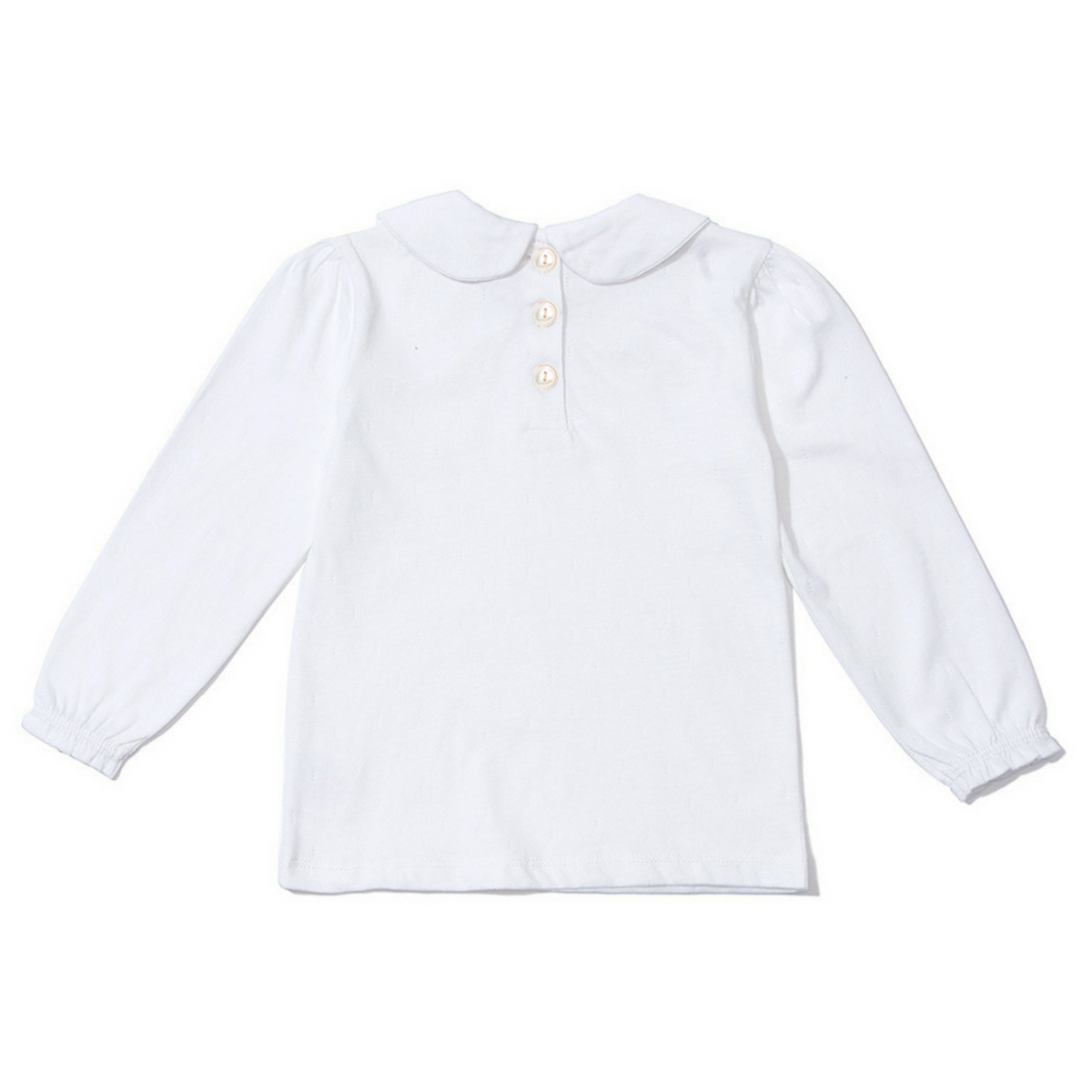 Peter Pan Collar - White