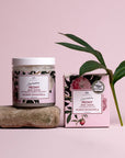 Peony Body Scrub With Organic Fruit Oils - 250 ml