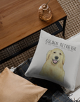 Golden Retriever Cushion – Because Your Couch Needs More Fur!