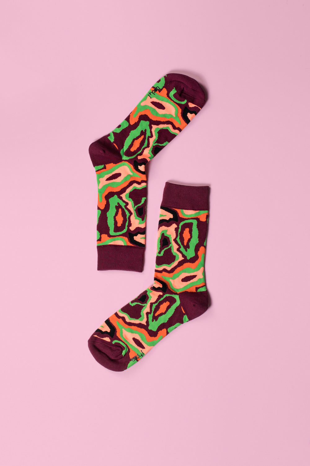 Premium colorful fashion socks for men, 4 pairs pack with cotton blend, stylish and comfortable, trending designs, best-selling elegant statement socks by Body and I at brixbailey.com