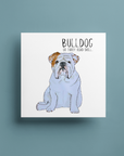 Bulldog Banter: The Furry Road Drill Greeting Card!