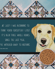 Starving Since Breakfast Pet Bowl Mat – Featuring the Yellow Labrador
