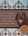 Starving Since Breakfast Pet Bowl Mat – Featuring the Chocolate Labrador